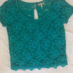 Lacey crop top